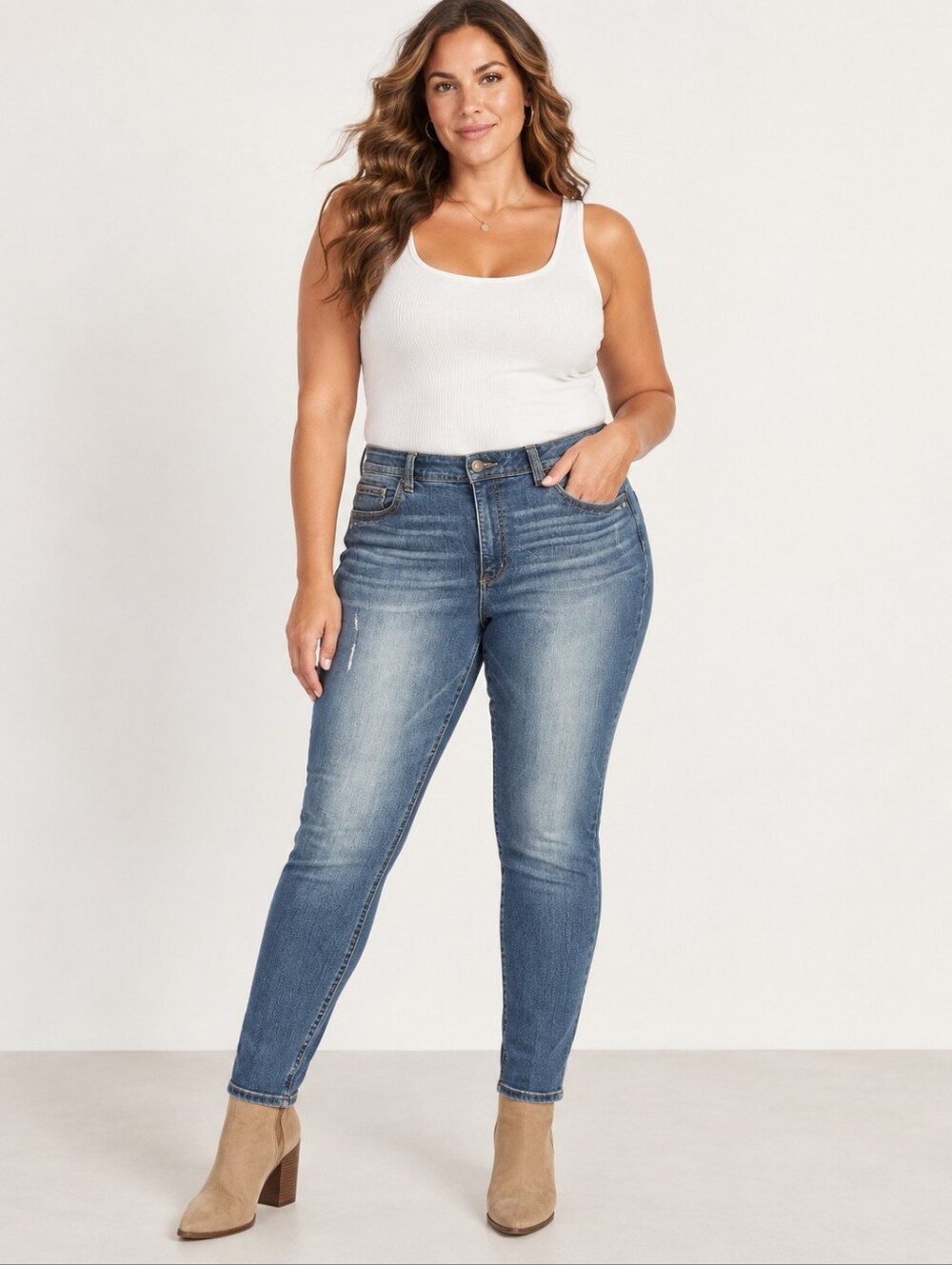❤️ DEMOCRACY AB TECHNOLOGY HIGH RISE SKINNY JEANS, 16 (33)